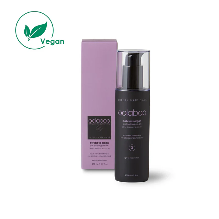 #3 Curlicious Argan Curl Defining Cream – 200 ml